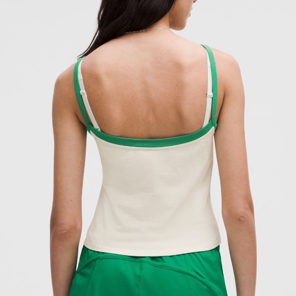 Lululemon Organic Cotton High Neck Ringer Tank - Picture 2 of 6